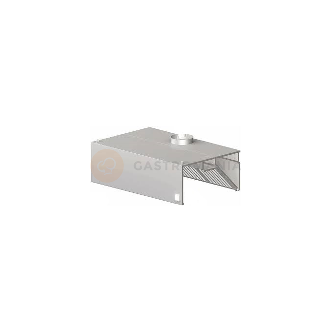 Nástěnná digestoř - skříňová 3000x1000x450 mm | STALGAST, 9820610300