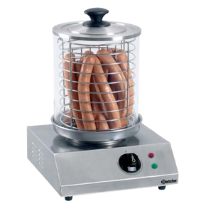 Urządzenie do hot-dogów ze szklanym pojemnikiem, średnica 20 cm | BARTSCHER, A120406