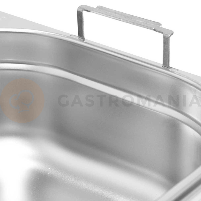 Gastronádoba nerezová GN 1/3 100 mm s úchyty | STALGAST, Standard