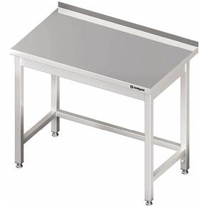 Stůl nerezový přístěnný bez police 1000x600x850 mm |  STALGAST, 980026100