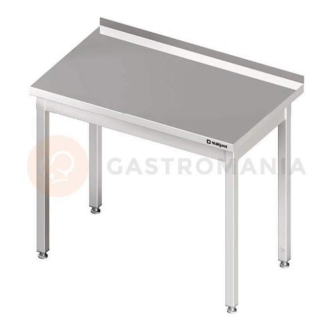 Stůl nerezový přístěnný bez police 1000x700x850 mm |  STALGAST, 980017100