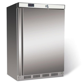 Chladící skříň nerezová - plné dveře 130 l, od -2 do +8°C, 603x595x855 mm | TEFCOLD, UR 200 S