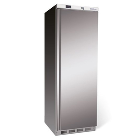 Chladící skříň nerezová - plné dveře 340 l, od -2 do +8°C, 603x595x1855 mm | TEFCOLD, UR 400 S