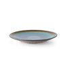 Plytký talíř z kameniny, Ø 20,7 cm, modrý | FINE DINE, Lazur