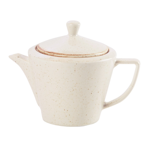 Džbánek na čaj z porcelánu, 0,5 l, krémový | PORLAND, Seasons Sand