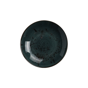 Hluboký talíř z porcelánu, Ø 23 cm, šedý | FINE DINE, Kolory Ziemi Arando
