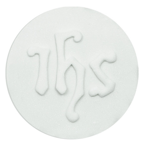 Hostie bílá, figurka z cukru, 7,5 cm | MAGMART, T26/N