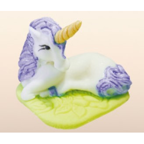 Jednorožec, unicorn, cukrová figurka 6,3 cm, fialový | MAGMART, ZW-J