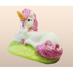 Jednorožec, unicorn, cukrová figurka 6,3 cm, růžový | MAGMART, ZW-J