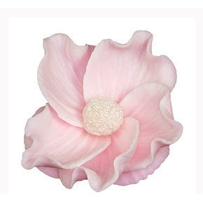 Květ divoké růže malý z cukru 8 cm, růžová | MAGMART, K 014M