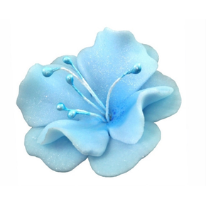 Malý květ cukrové magnolie 5,5 cm, modrý,  | MAGMART, K 024M