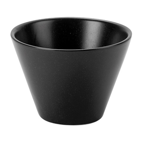 Miska stożkowa z porcelany w czarnym kolorze o średnicy 5,5 cm | PORLAND, Seasons Coal