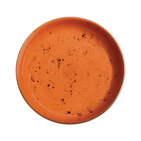 Miska z porcelánu, Ø 20 cm, oranžová | FINE DINE, Kolory Ziemi Dahlia