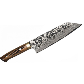 Nůž Bunka, ručně kovaný, 17 cm VG-10 | TAKESHI SAJI, HA-466
