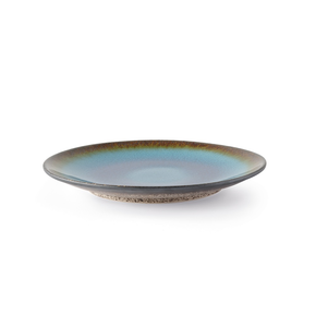 Plytký talíř z kameniny, Ø 20,7 cm, modrý | FINE DINE, Lazur