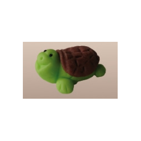 Želva, cukrová figurka 6 cm, zeleno-hnědá | MAGMART, ZF01