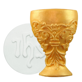 Zlatý kalich s hostií, cukrové figurky, 10 cm | MAGMART, T28/N