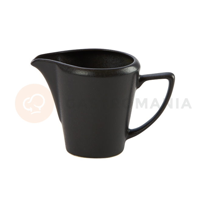 Džbánek na mléko z porcelánu, 0,15 l, černý | PORLAND, Seasons Coal