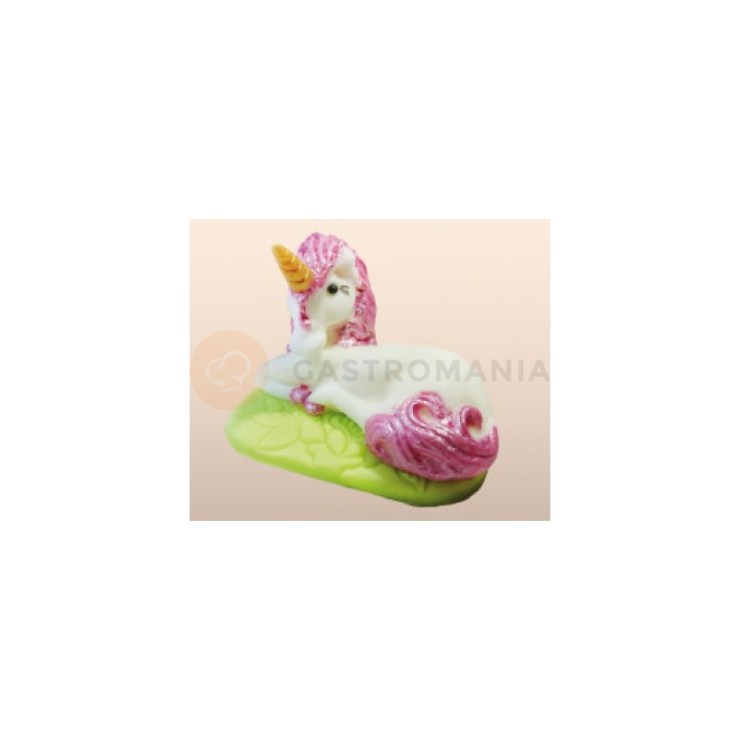 Jednorožec, unicorn, cukrová figurka 6,3 cm, růžový | MAGMART, ZW-J