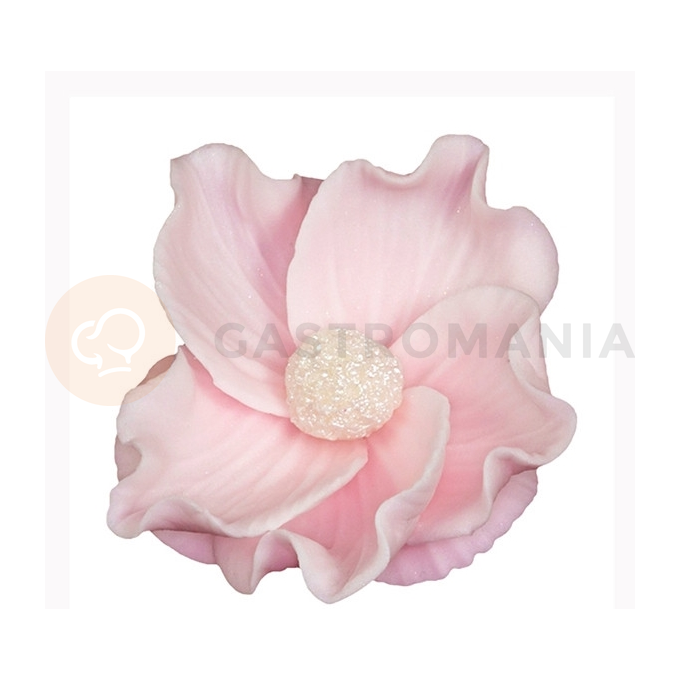Květ divoké růže malý z cukru 8 cm, růžová | MAGMART, K 014M
