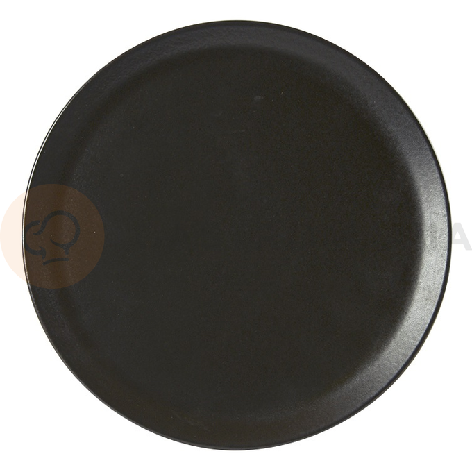 Talíř na pizzu z porcelánu, Ø 32 cm, černý | PORLAND, Seasons Coal