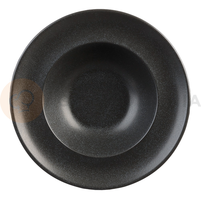 Talíř na těstoviny z porcelánu, Ø 30 cm, černý | PORLAND, Seasons Coal