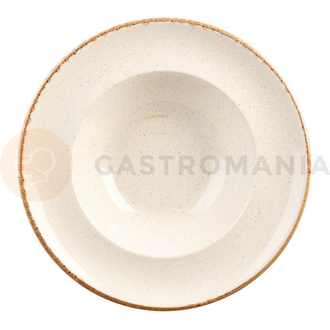 Talíř na těstoviny z porcelánu, Ø 30 cm, krémový | PORLAND, Seasons Sand