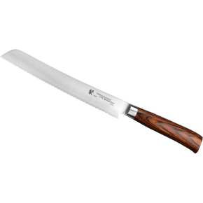 Nůž na pečivo, 23 cm | TAMAHAGANE, SAN Brown