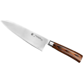 Nůž šéfkuchaře, 15 cm | TAMAHAGANE, SAN Brown