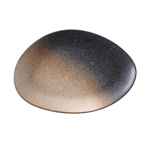 Oválný talíř z kameniny, Ø 25 cm | FINE DINE, Moon