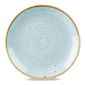 Plytký talíř z porcelánu, Ø 32,4 cm | CHURCHILL, Studio Prints Raku Topaz Blue
