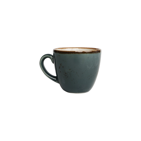 Šálek na espresso z porcelánu, 0,075 l, šedý | FINE DINE, Kolory Ziemi Arando