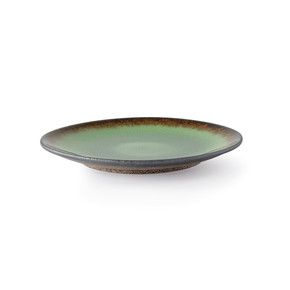 Plytký talíř z kameniny, Ø 20,7 cm, zelený | FINE DINE, Beryl