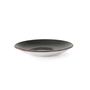 Plytký talíř z porcelánu, Ø 27 cm, černý | FINE DINE, Onyx