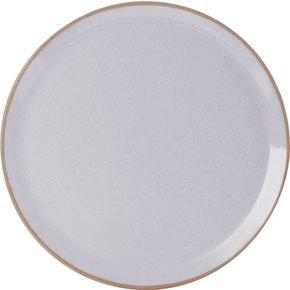 Talíř na pizzu z porcelánu, Ø 32 cm, světle šedý | PORLAND, Seasons Ashen