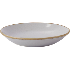 Talíř z porcelánu coupe, Ø 26 cm, světle šedý | PORLAND, Seasons Ashen