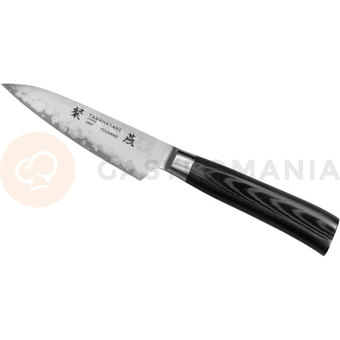 Loupací nůž, 9 cm | TAMAHAGANE, Tsubame Black