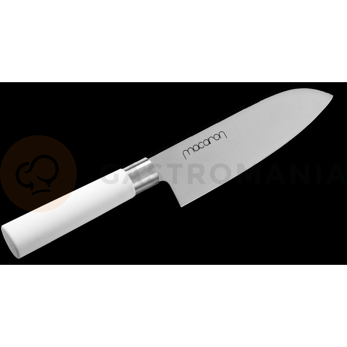Nůž Santoku, 17 cm | SATAKE, Macaron White