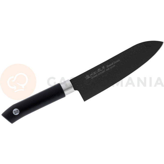 Nůž Santoku, 17 cm | SATAKE, Swordsmith Black