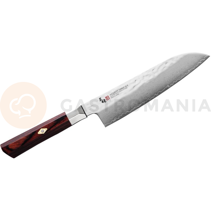 Nůž Santoku, 18 cm | MCUSTA, Supreme Hammered