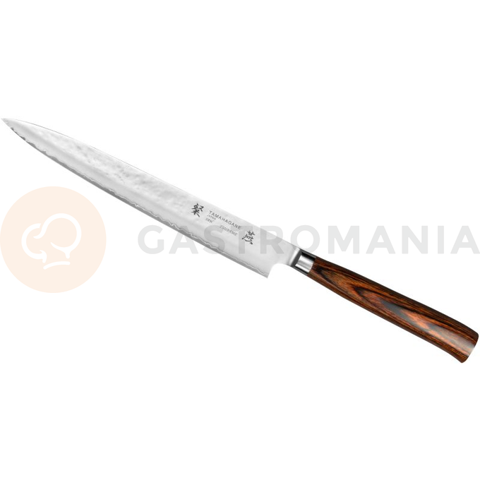 Nůž Sashimi, 24 cm | TAMAHAGANE, Tsubame Brown