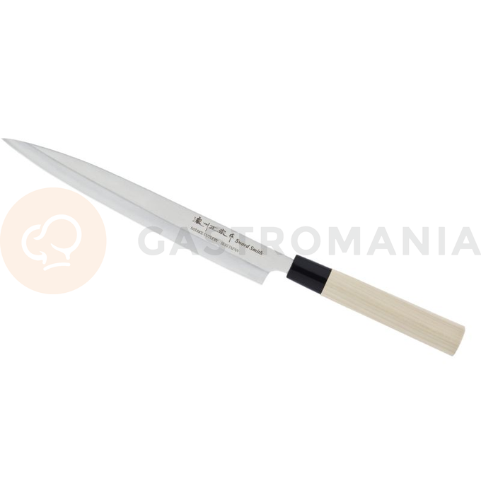 Nůž Sashimi Yanagiba, levý, 24 cm | SATAKE, S/D