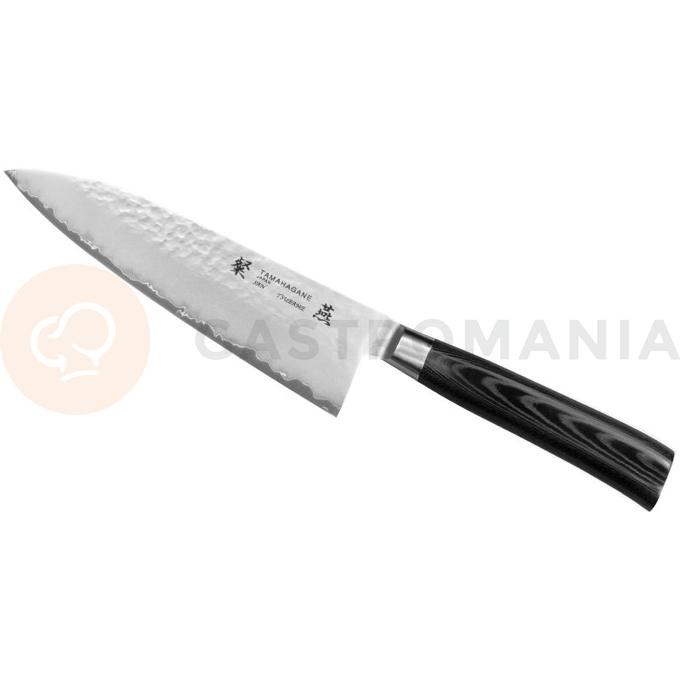Nůž šéfkuchaře, 15 cm | TAMAHAGANE, Tsubame Black
