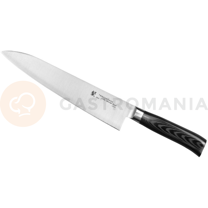Nůž šéfkuchaře, 24 cm | TAMAHAGANE, SAN Black