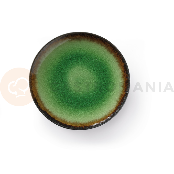 Plytký talíř z kameniny, Ø 25,4 cm, zelený | FINE DINE, Beryl