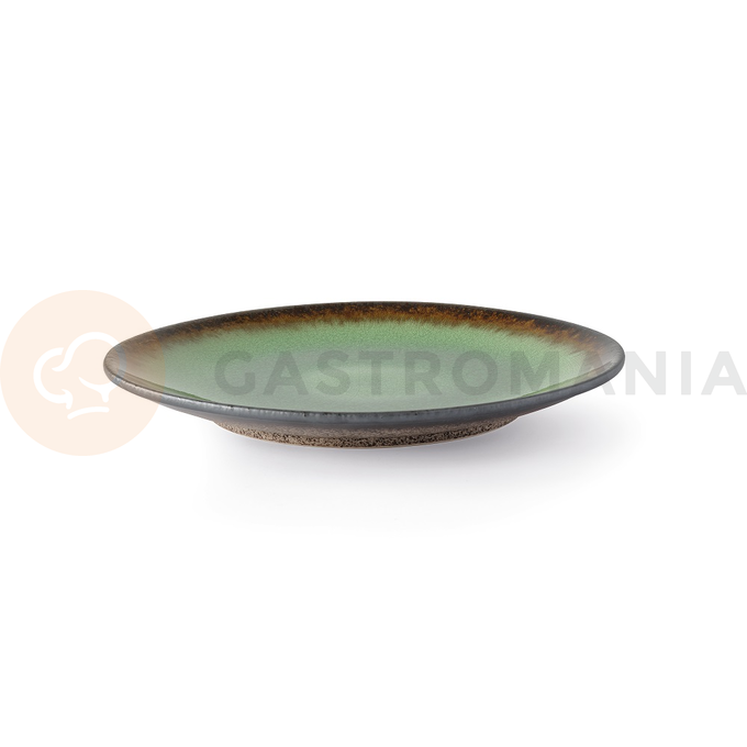 Plytký talíř z kameniny, Ø 25,4 cm, zelený | FINE DINE, Beryl