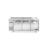 3-dveřový mrazící stůl s bočním agregátem 1800x600x850 mm | HENDI, Kitchen Line