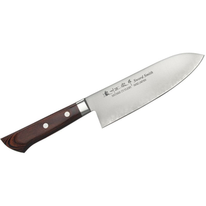 Nůž Santoku, 17 cm | SATAKE, Unique Mahogany