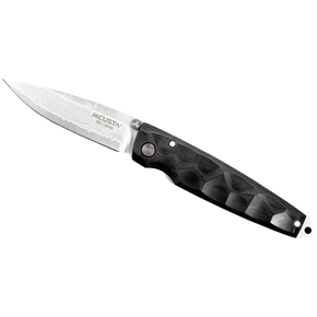 Skládací nůž, 6,5 cm | MCUSTA, Shinra Emotion 2 Black Pakka Damascus