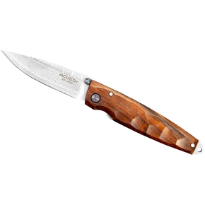 Skládací nůž, 6,5 cm | MCUSTA, Shinra Emotion 2 Iron wood Damascus